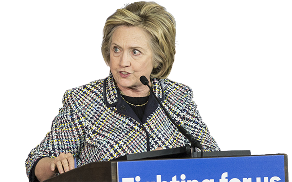 Hillary Clinton PNG-Datei