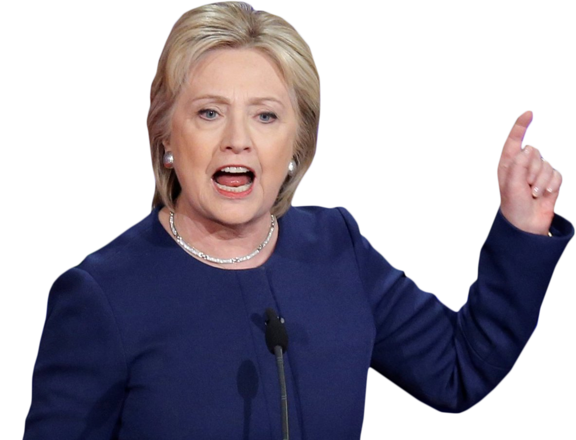 Hillary Clinton Transparan PNG