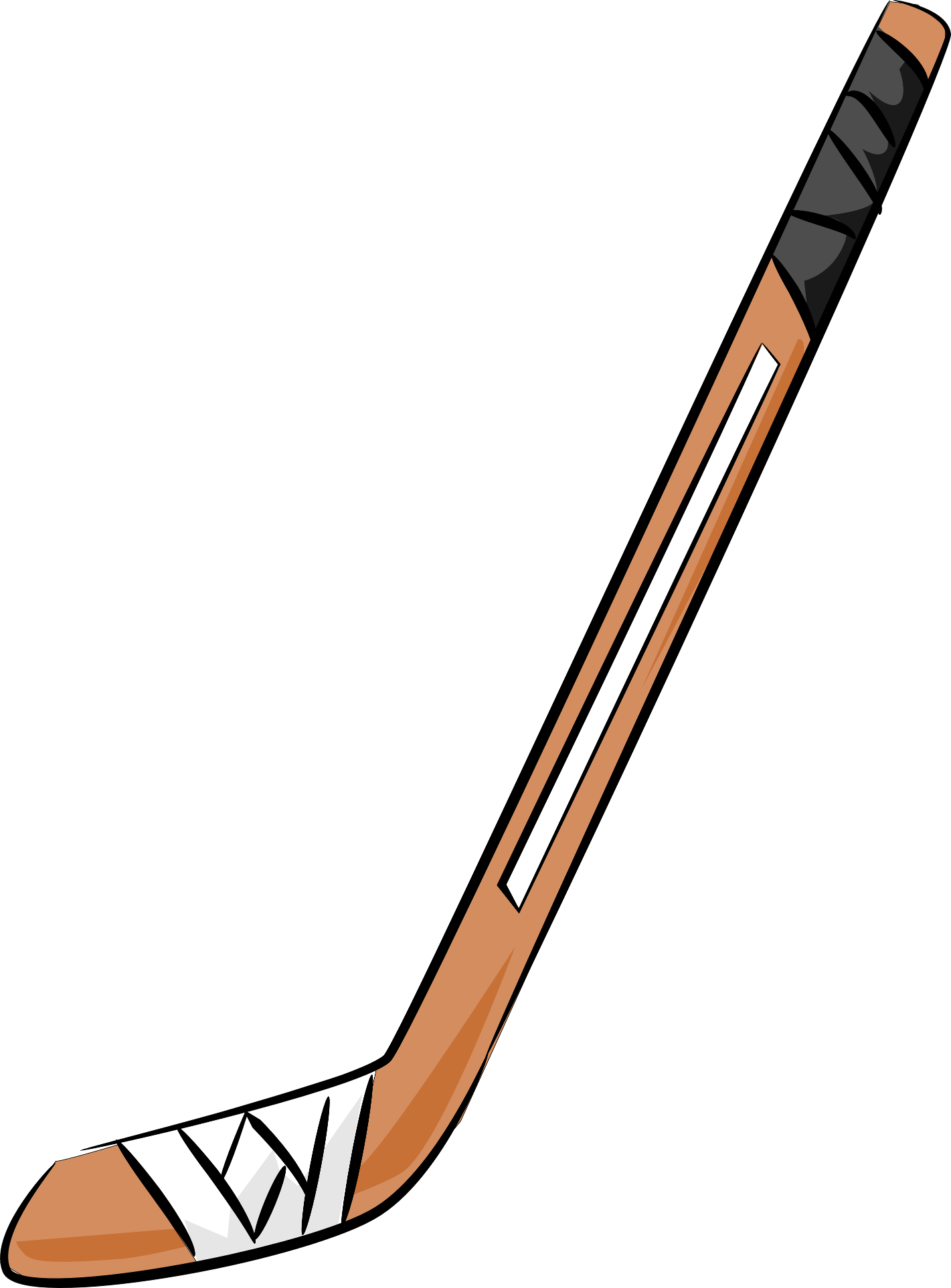 Fichier PNG de bâton de hockey