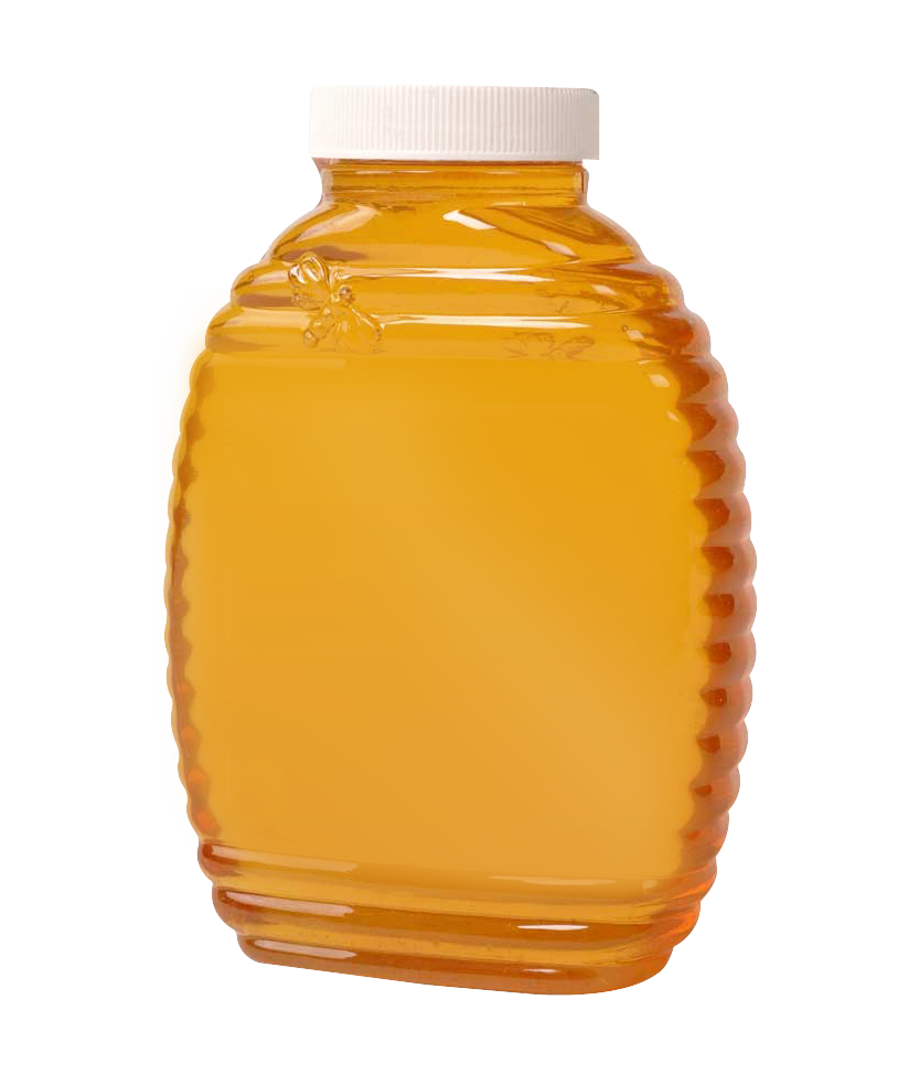 Botella de miel casera PNG PIC