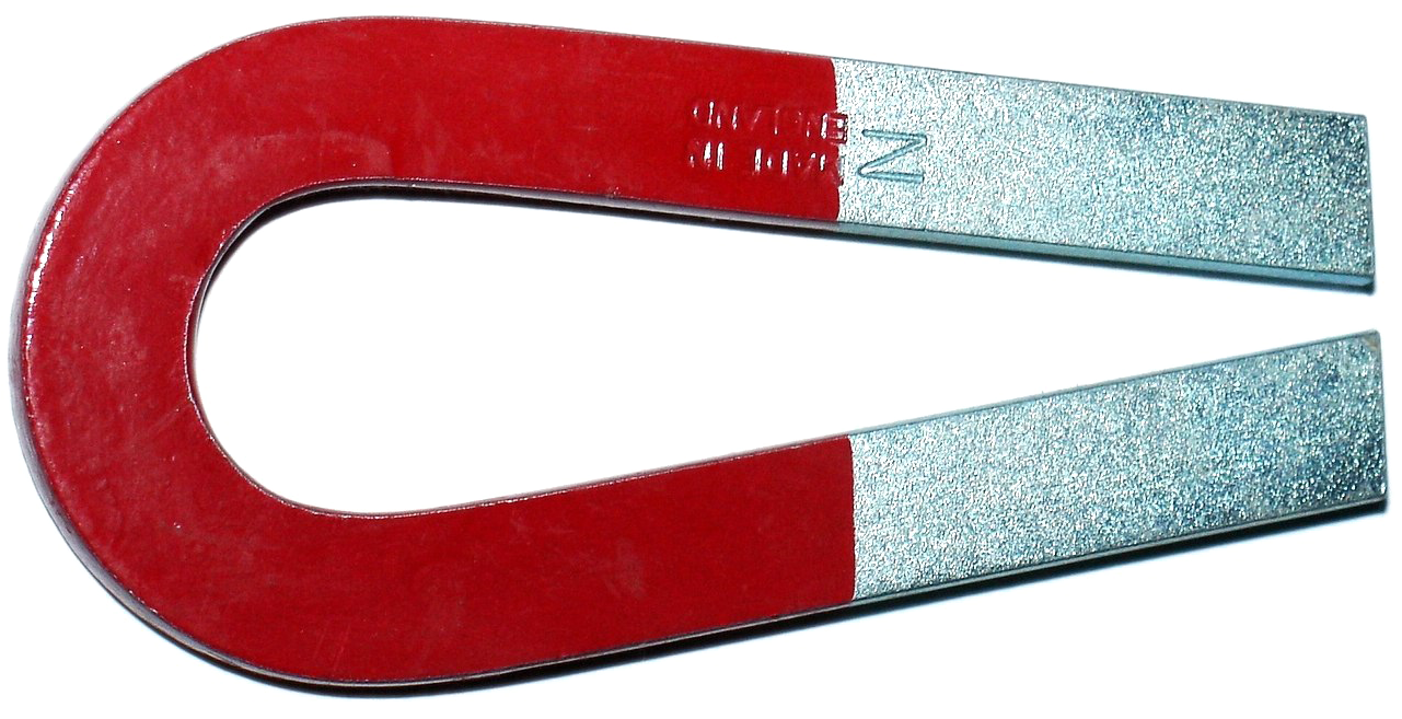 Horseshoe Magnet PNG Clipart