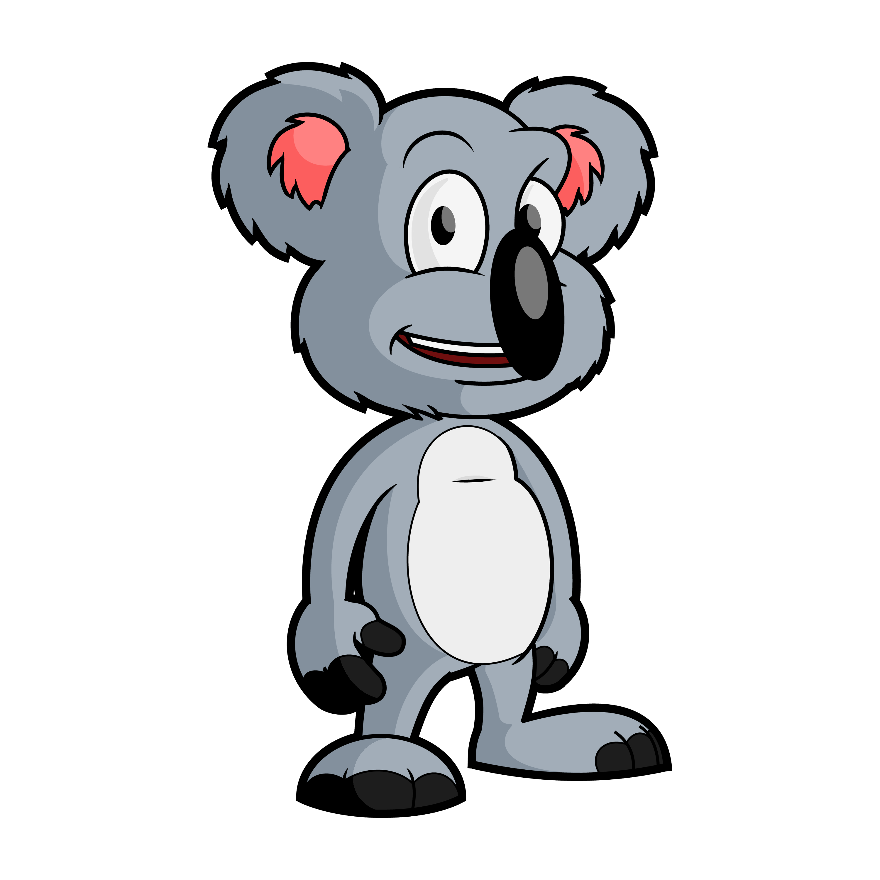 Koala หมีเวกเตอร์โปร่งใส PNG