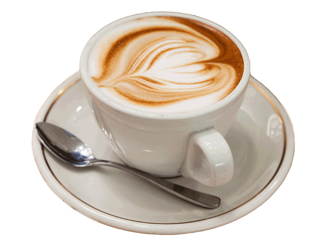 Latte Cappuccino PNG Arquivo