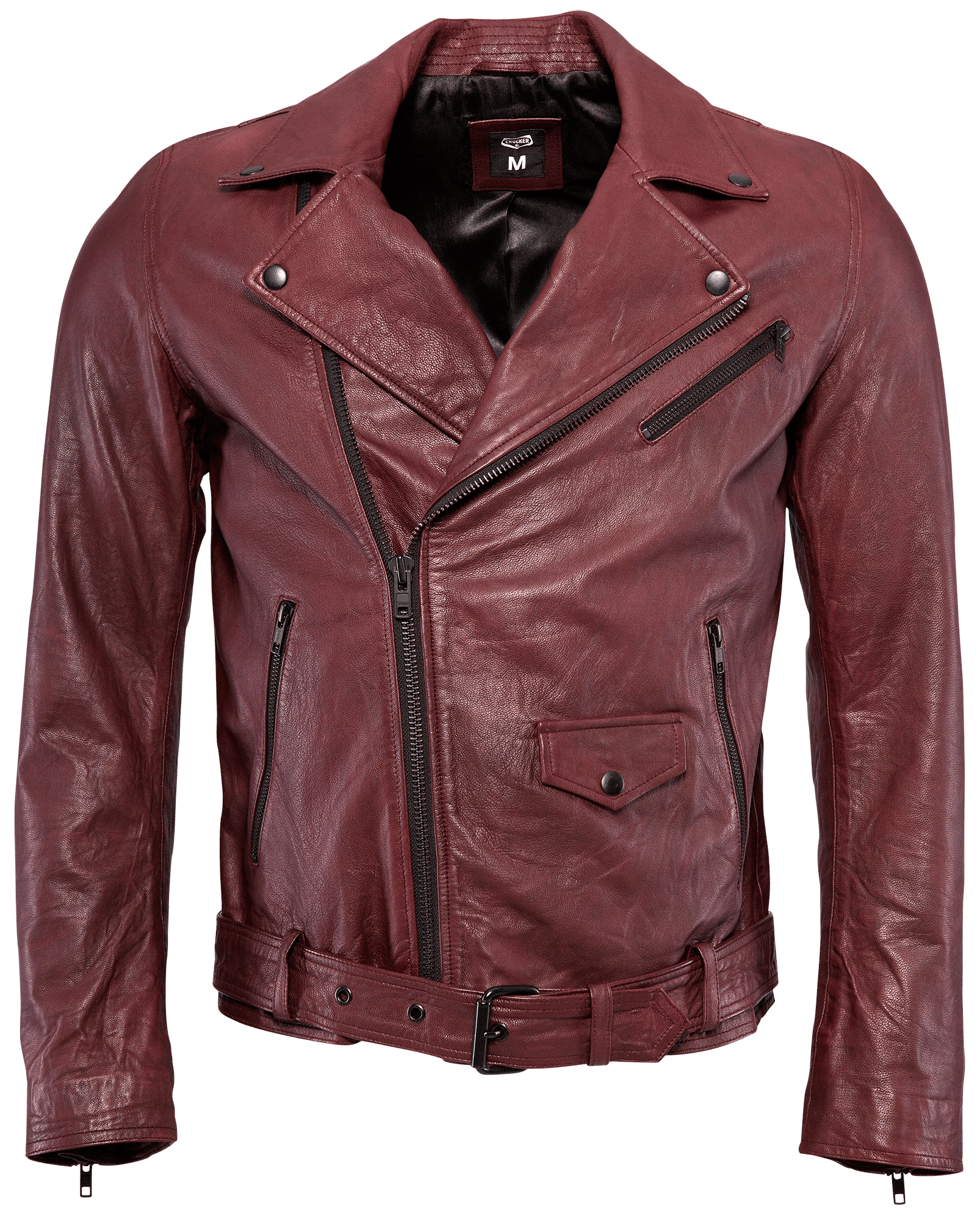 Leather Red Jacket PNG File
