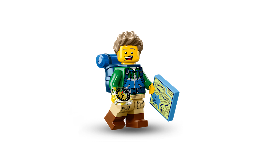 Lego Minifigure achtergrond PNG