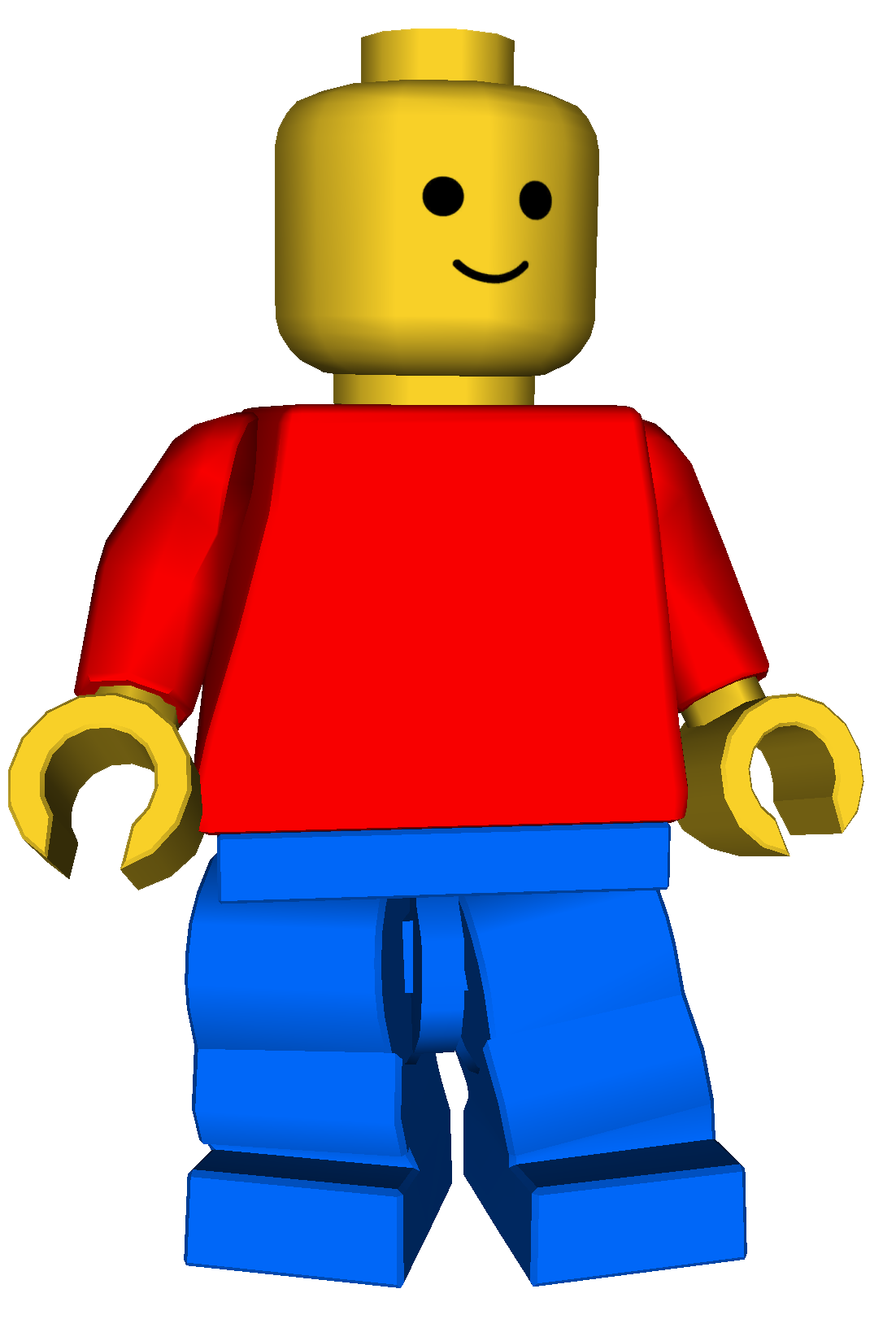 LEGO Minifigure PNG Transparante afbeelding