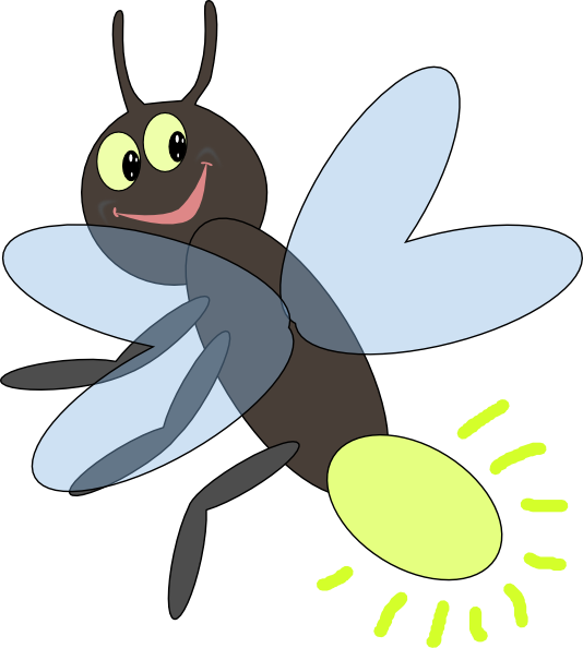 Lightning Bug Dragonfly PNG