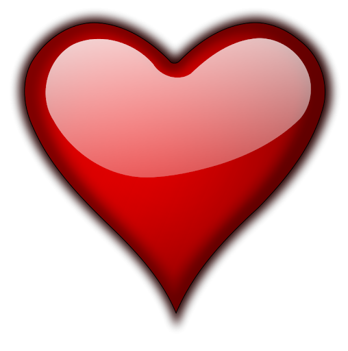 Love Artwork Heart PNG Background Image
