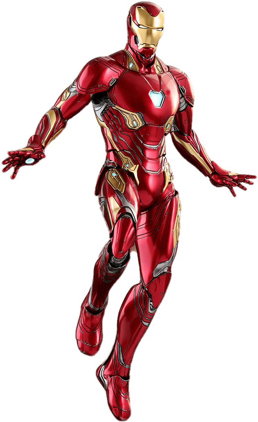 Marvel Flying Iron Man PNG ملف