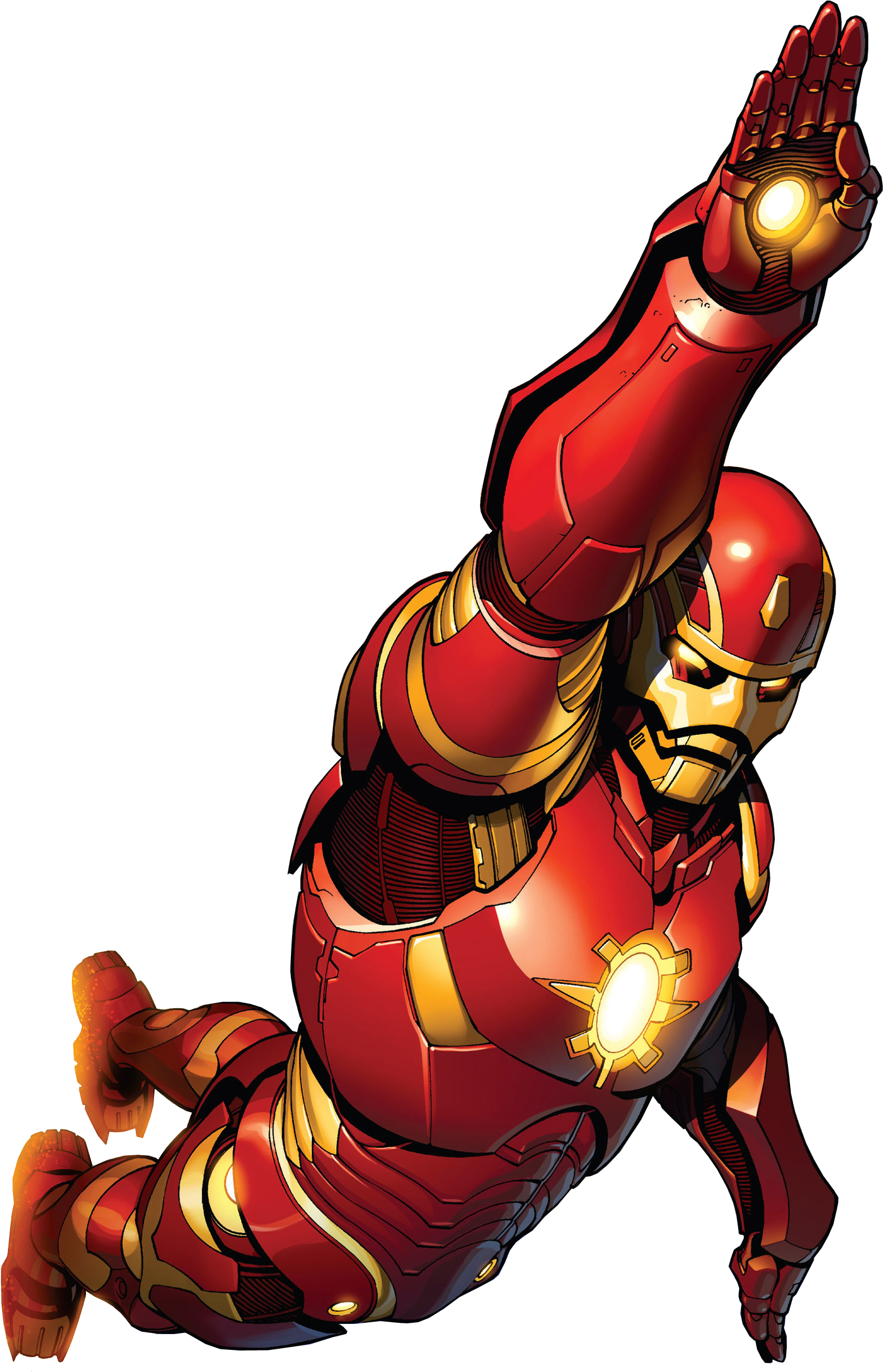 Marvel Flying Iron Man PNG Photos