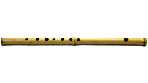 Медивальная деревянная бамбуковая флейта прозрачный PNG