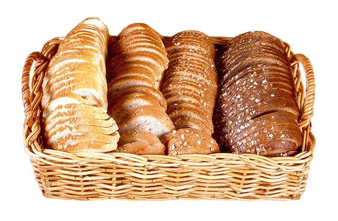 Multi Grain Bread Seges Rieten Mand PNG Clipart