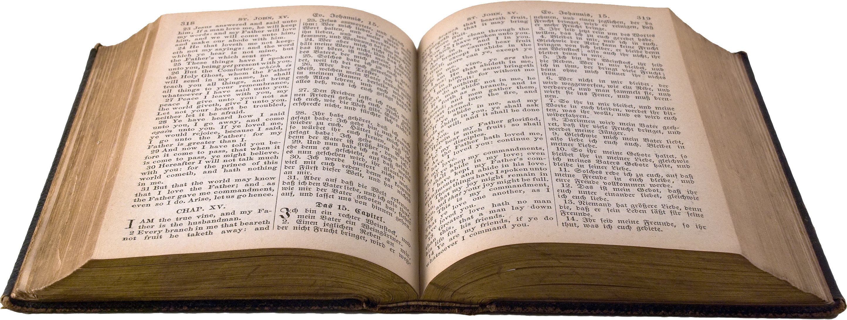 Open Holy Bible Transparent Background