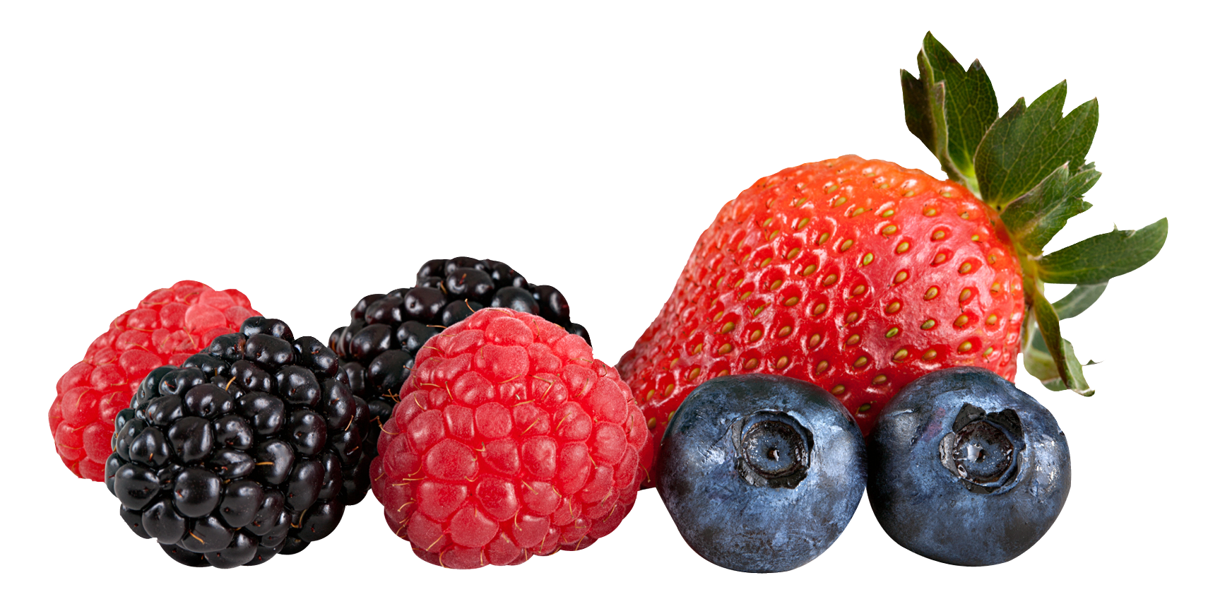 Organic Berry Mix Fresh Transparent PNG