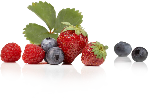 Berry orgánica mezcla PNG transparente