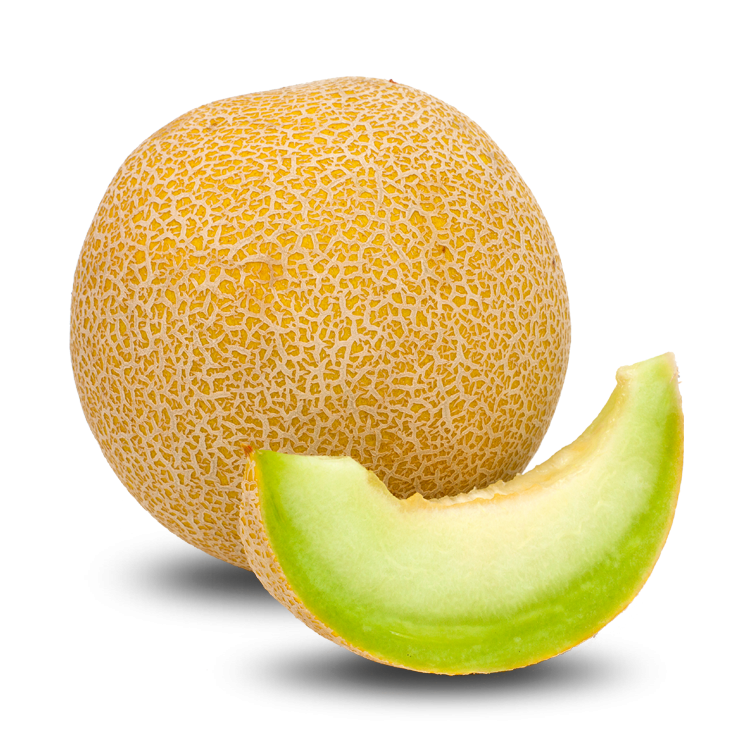 Organic Cantaloupe Slices PNG Clipart