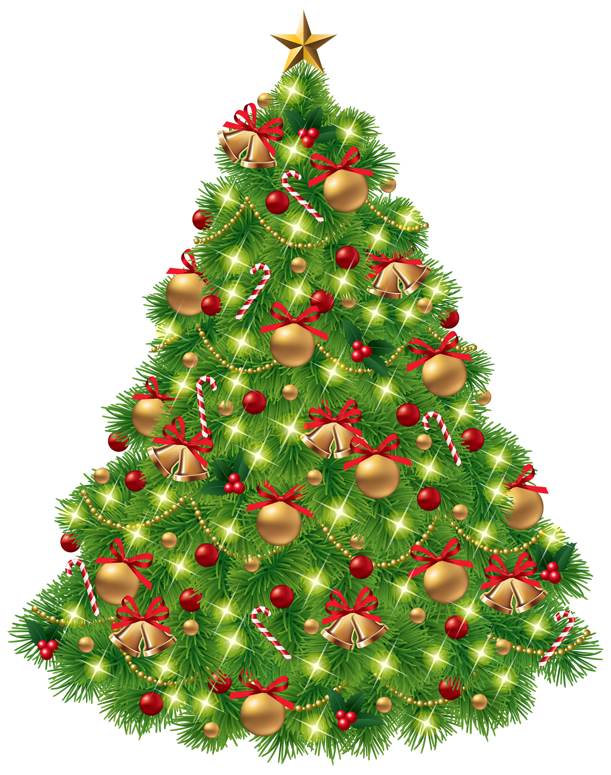 Ornamenten kerst fir-tree Transparant PNG