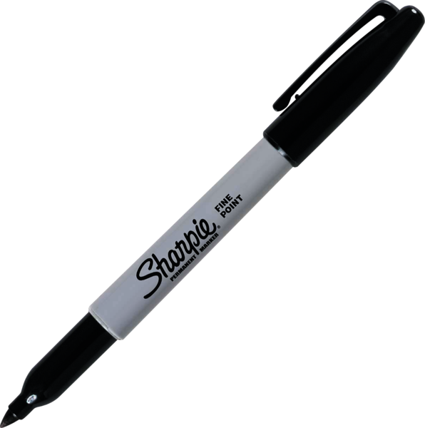 Pen Black Marker Transparent PNG