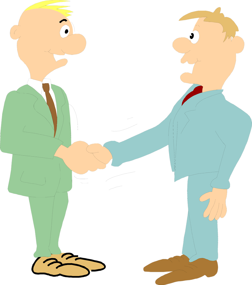 Mensen Business Handshake PNG-bestand
