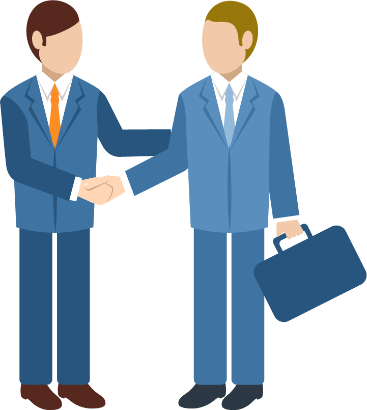 Mensen Business Handshake PNG-fotos