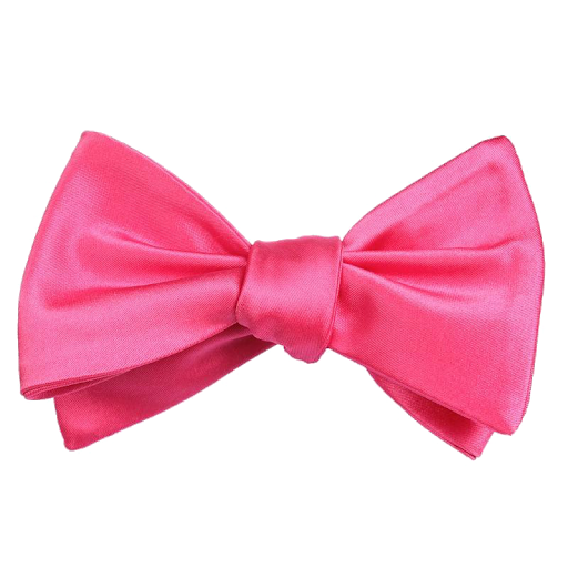 ربطة القوس الوردي شفافة PNG
