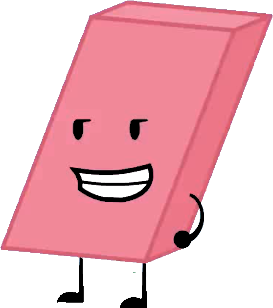 Pink Eraser PNG Image