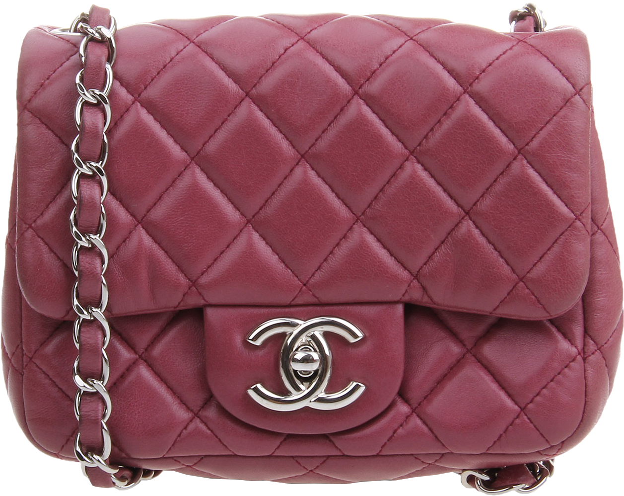 Pink Handbag Transparent PNG