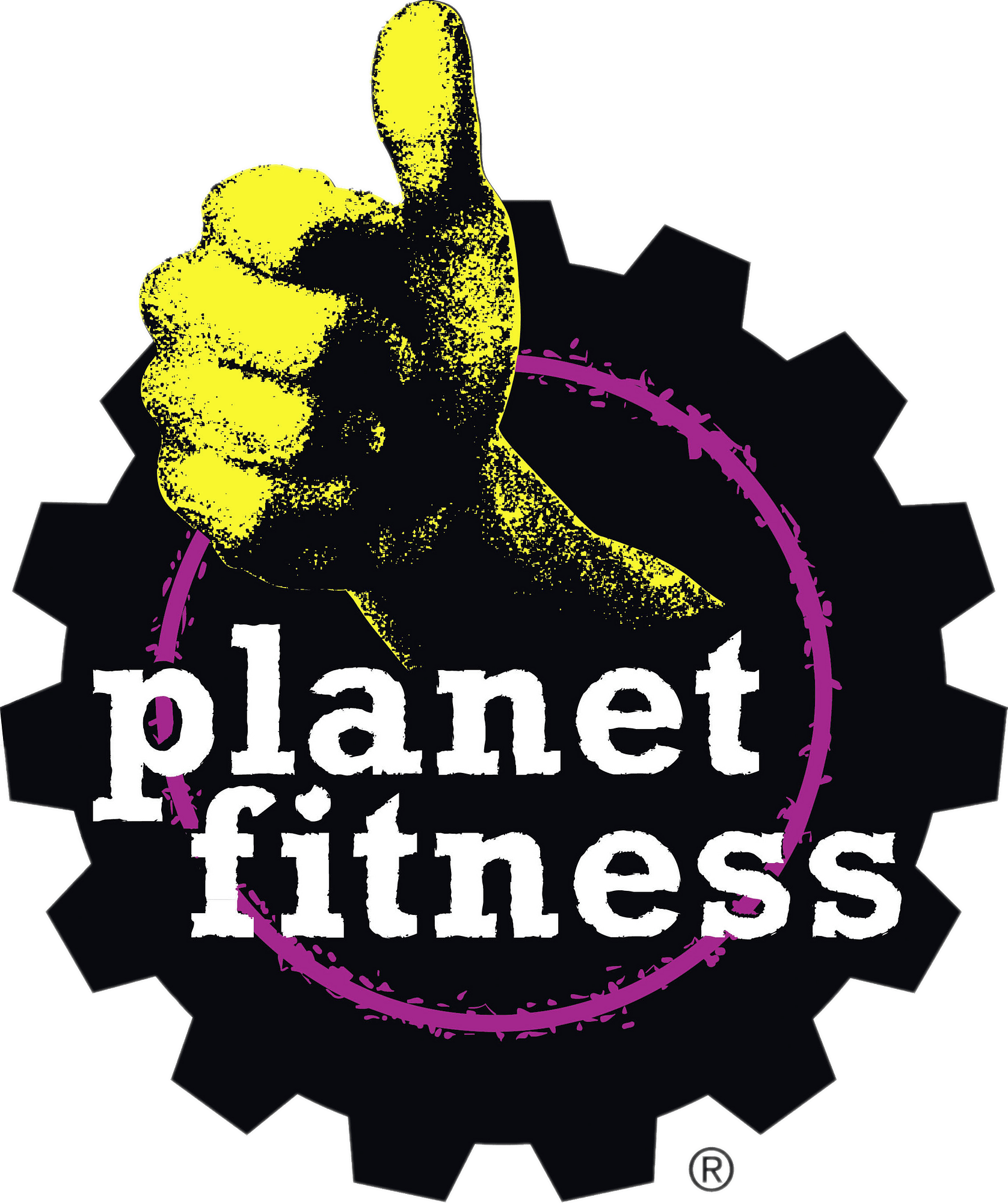 Planet Fitness logo PNG Trasparente
