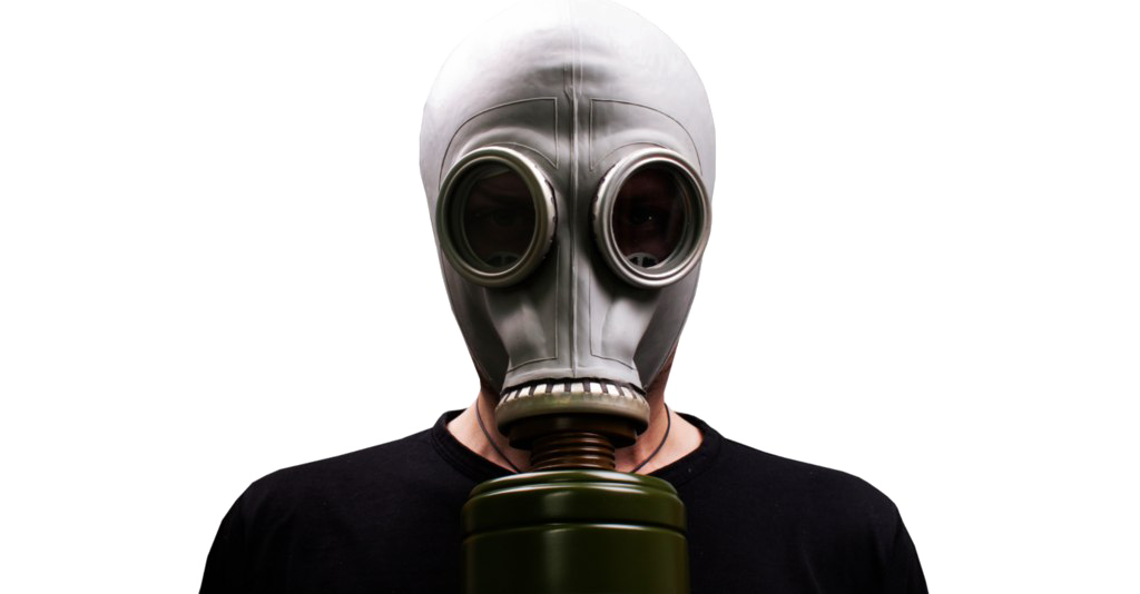 Настоящая классная маска для газа прозрачный PNG