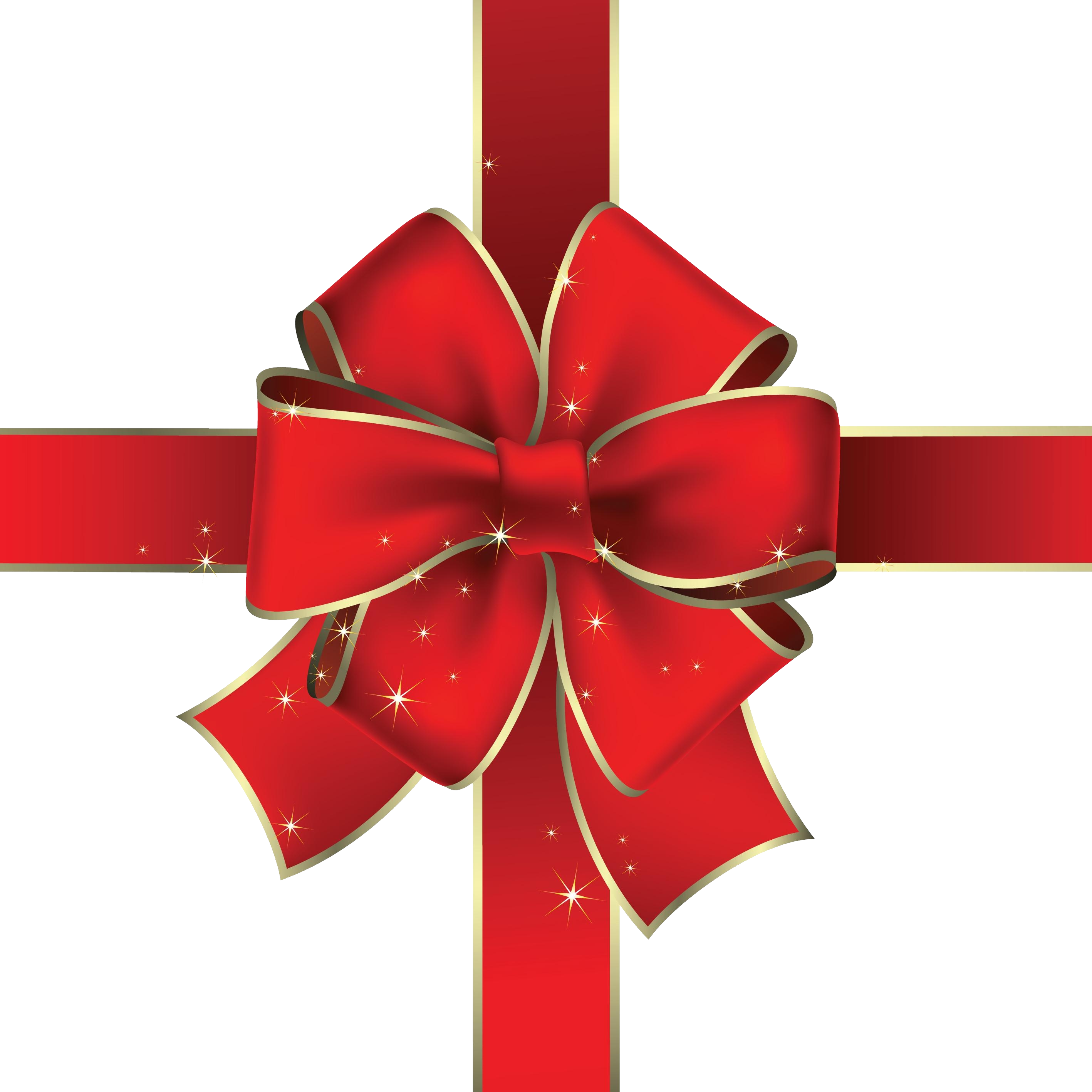 Red Bow Present Transparent PNG