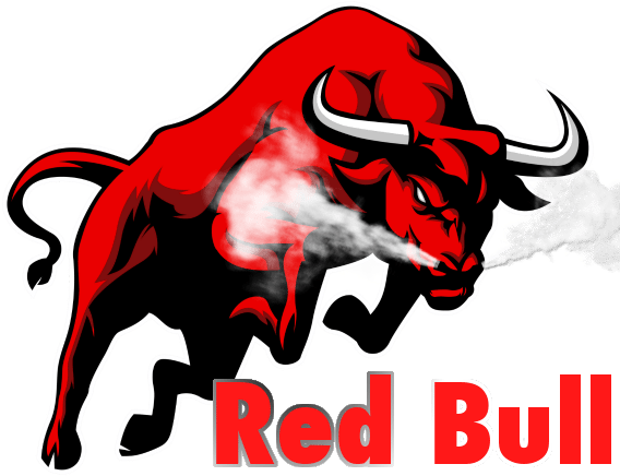 Red Bull Vector PNG File