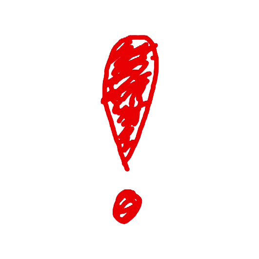 Red Exclamation Mark PNG Photo