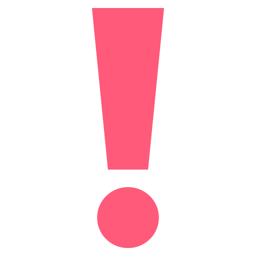 Red Exclamation Mark PNG Transparent Picture