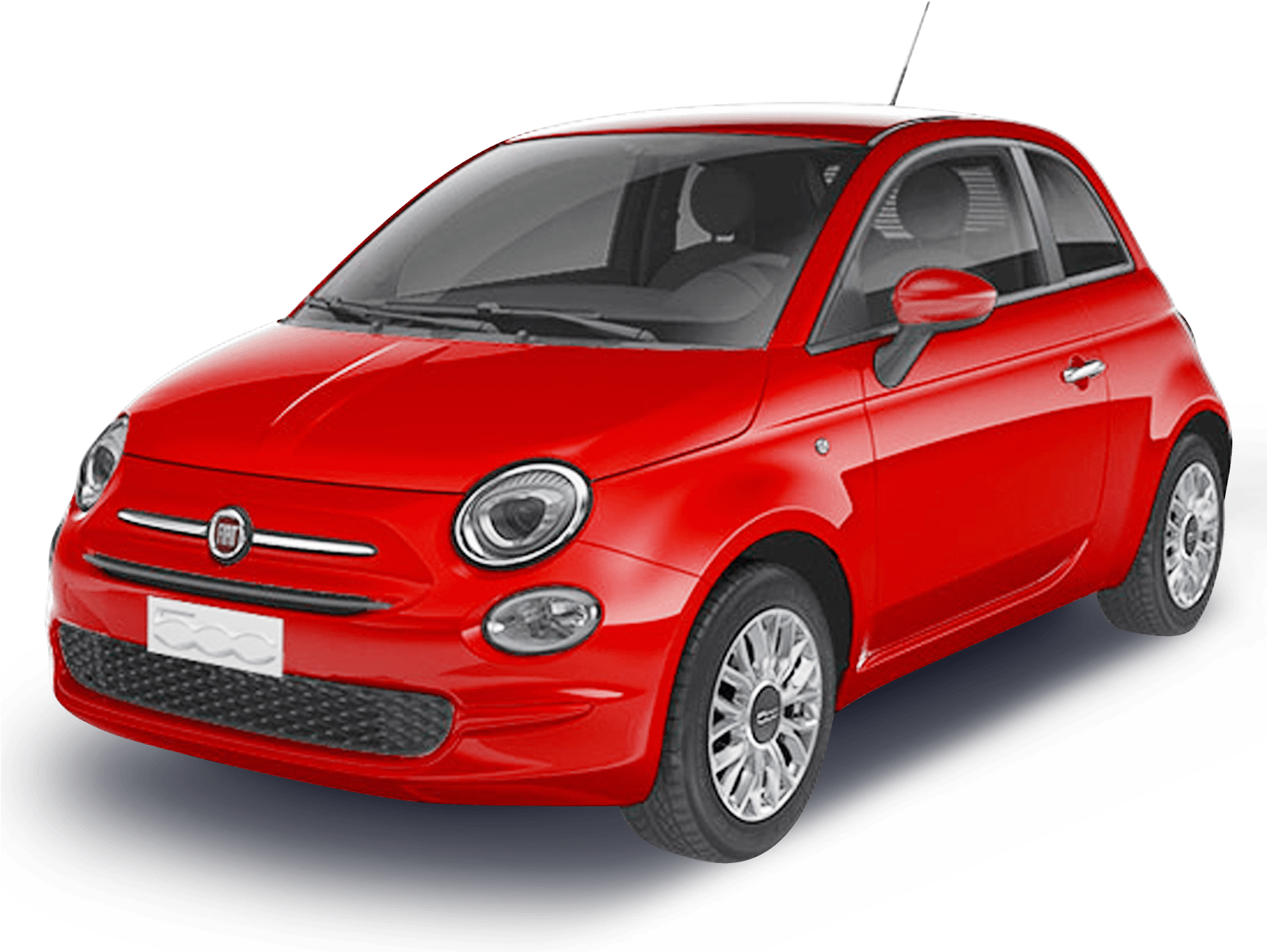 Red Fiat PNG Transparent Picture