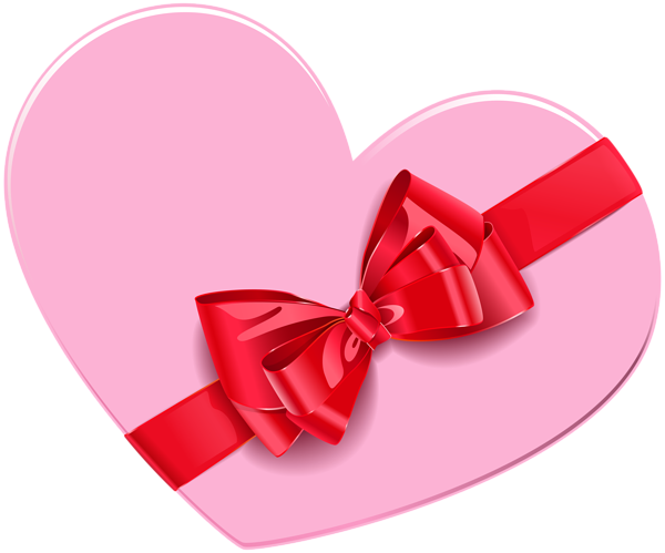 Red Heart Box PNG Clipart