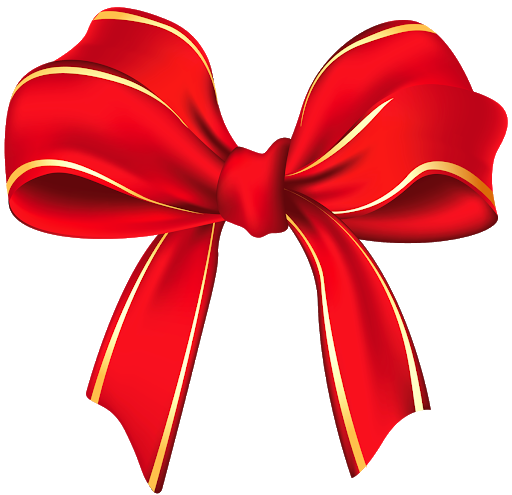 Ribbon Bow Red Transparent PNG