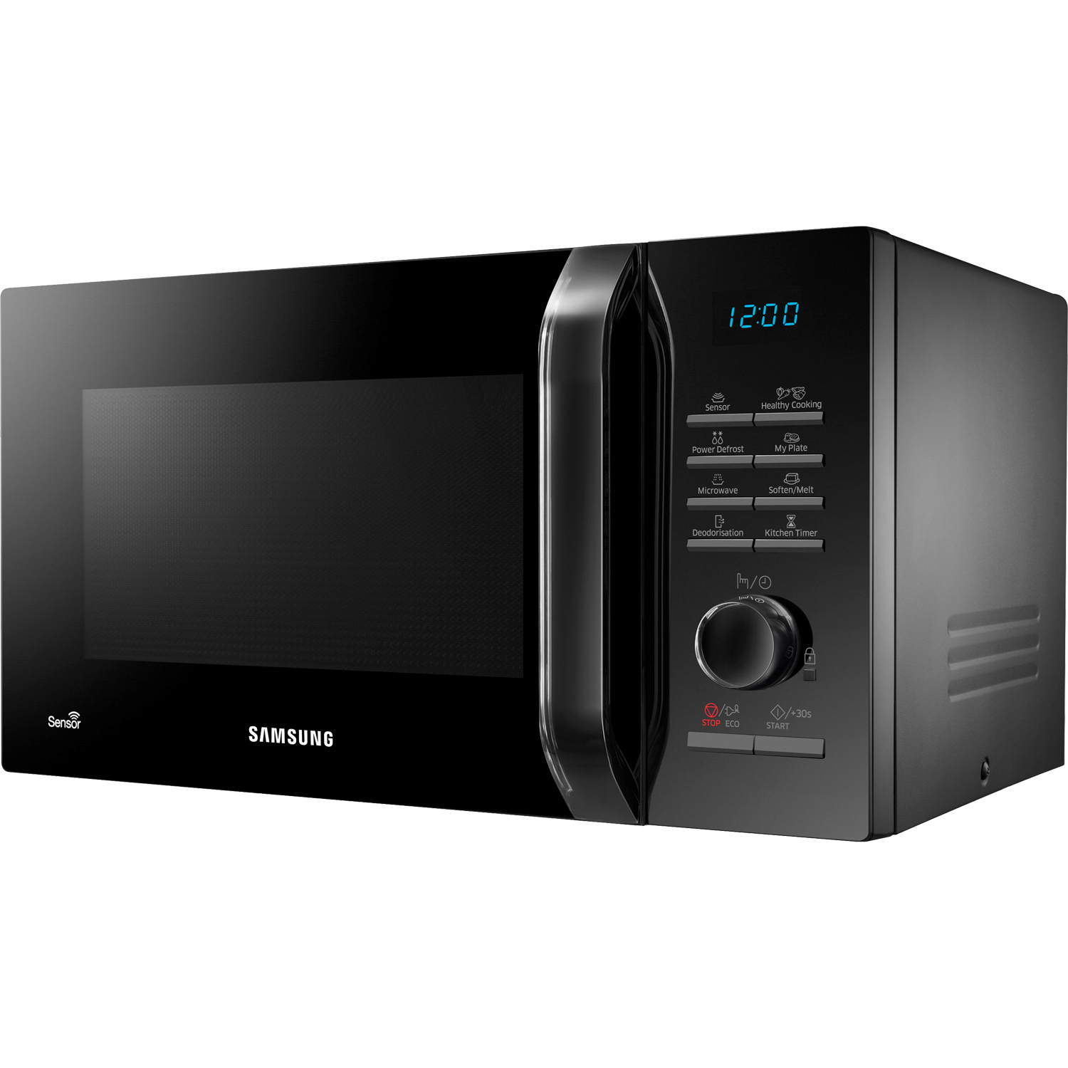 Samsung Black Microwave Oven Transparent PNG