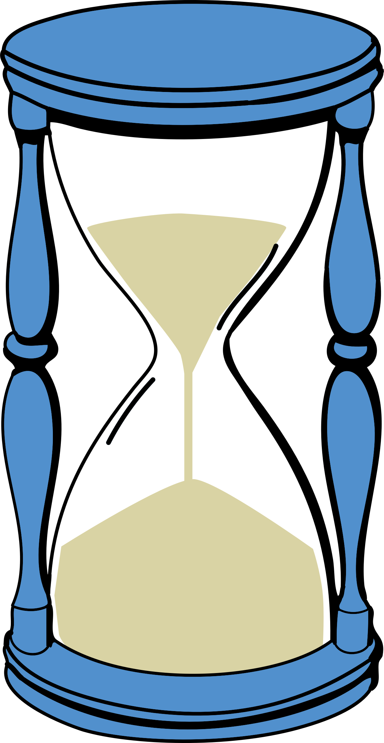 Sand Animated Hourglass PNG Clipart