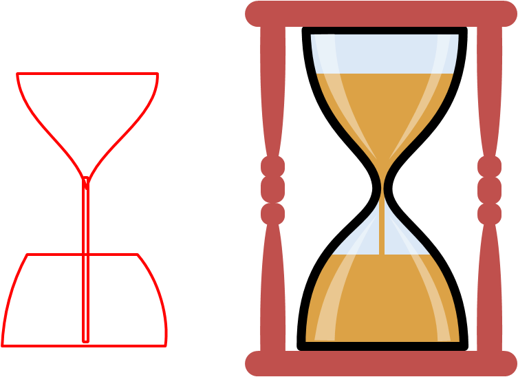 Sandglass Animated Hourglass PNG Image