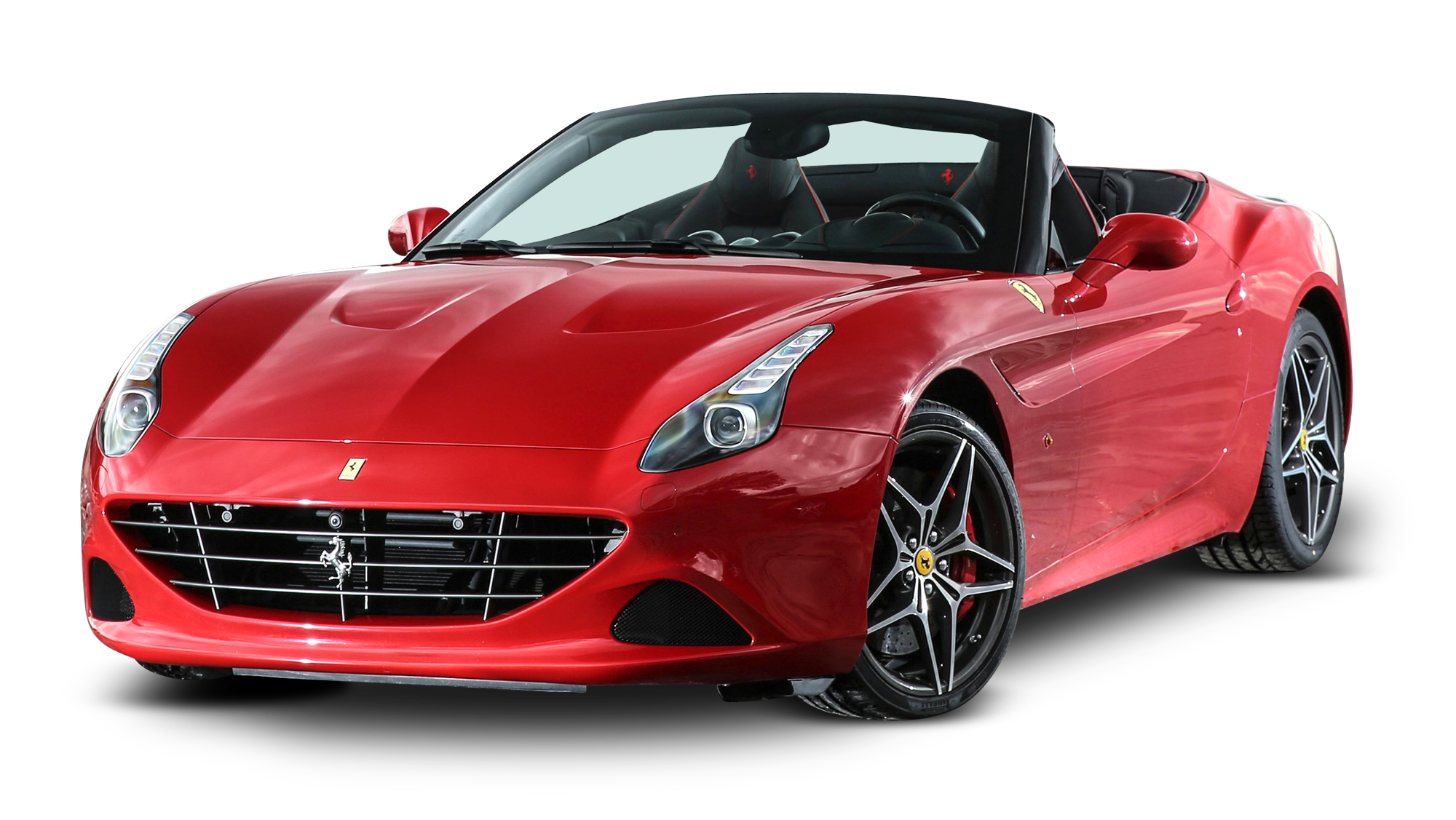 Side Red Ferrari front view PNG Clipart