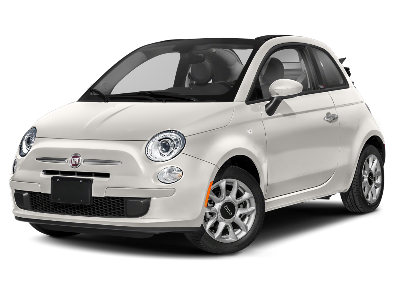 Side View White Fiat PNG Clipart