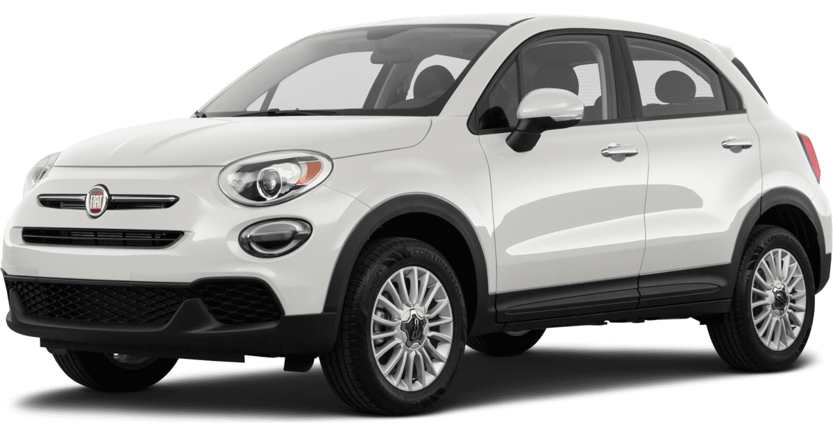 Side View White Fiat PNG File