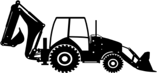 Silhouette Bagger Transparent PNG