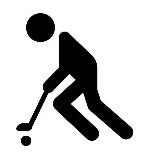 Silhouette Hockey PNG Clipart