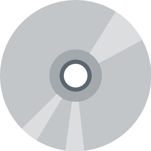 Silver CD Disk Vector PNG imagen transparente