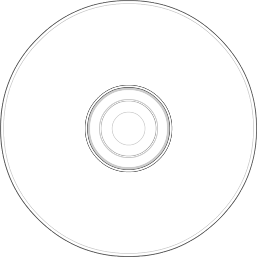 Single CD Disk Vector Transparent Background