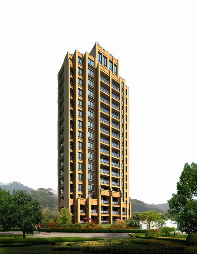 Wolkenkratzer-Gebäude-PNG-Bild