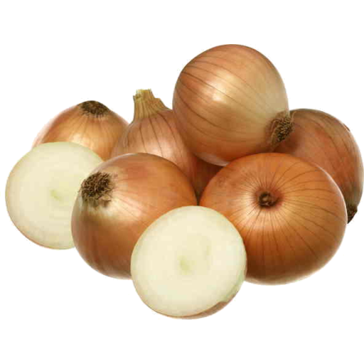 Slice Brown Onion PNG Clipart