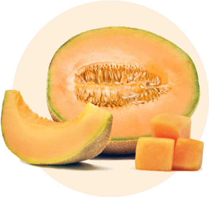 Slice cantaloupe PNG Clipart