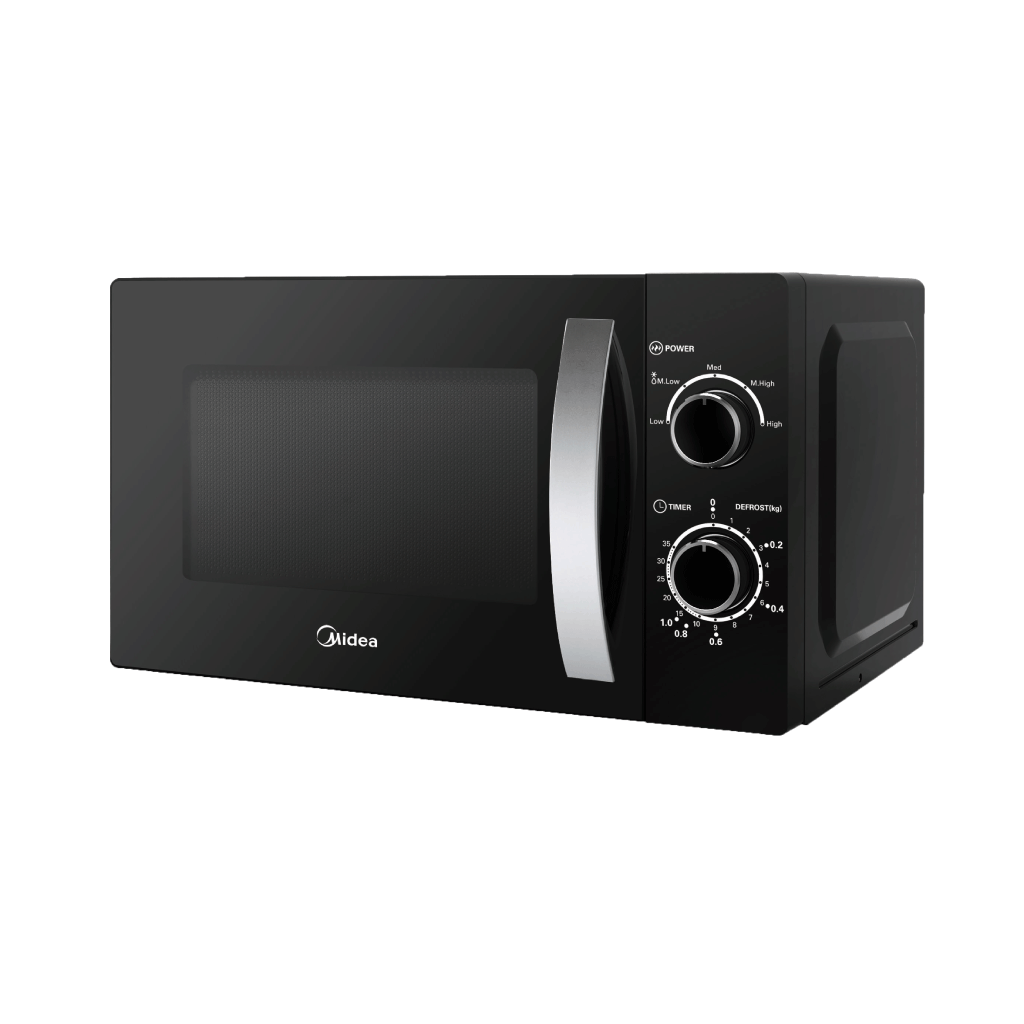 Small Black Microwave Oven Transparent PNG